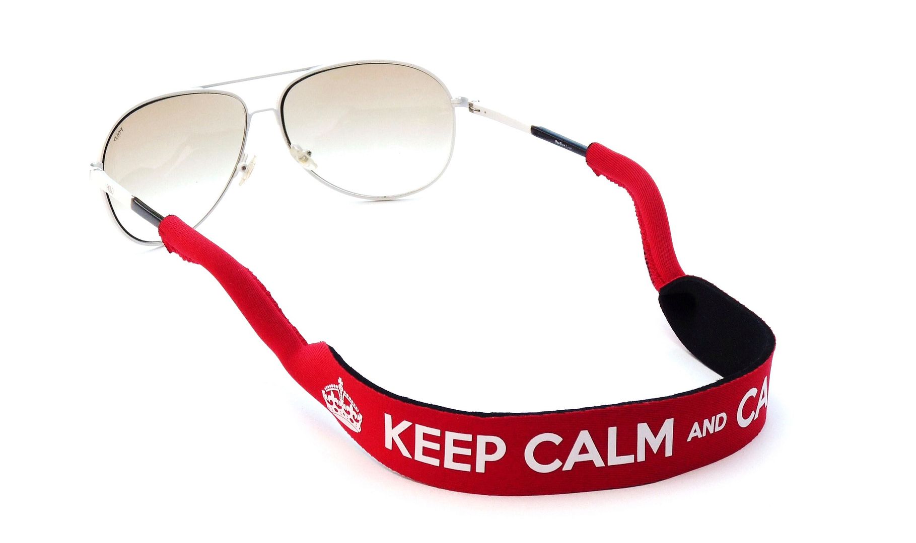 KEEP CALM and CARRY ON Sunglasses Spectacle Glasses Stretchy Holder